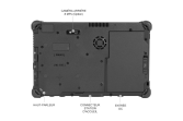 WIKISANTIA Serveur Rack Tablette tactile étanche eau et poussière IP66 - Incassable - MIL-STD 810H - MIL-STD-461G - Durabook R11