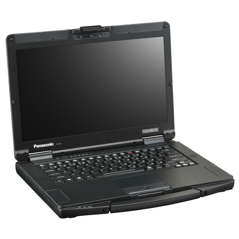WIKISANTIA Toughbook FZ55-MK1 HD PC portable durci IP53 Toughbook 55 (FZ55) Full-HD - FZ55 HD vue de gauche