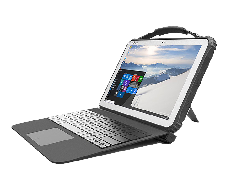 WIKISANTIA - Tablette KX-12K - tablette tactile durcie Full HD IP65 avec clavier amovible