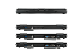 WIKISANTIA  Toughbook FZ55 Full-HD - FZ55 HD assemblé sur mesure - Face avant et face arrière (baie modulaire arrière)