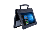 WIKISANTIA Serveur Rack Tablet-PC 2-en1 tactile durci militarisée IP65 incassable, étanche, très grande autonomie - KX-11X